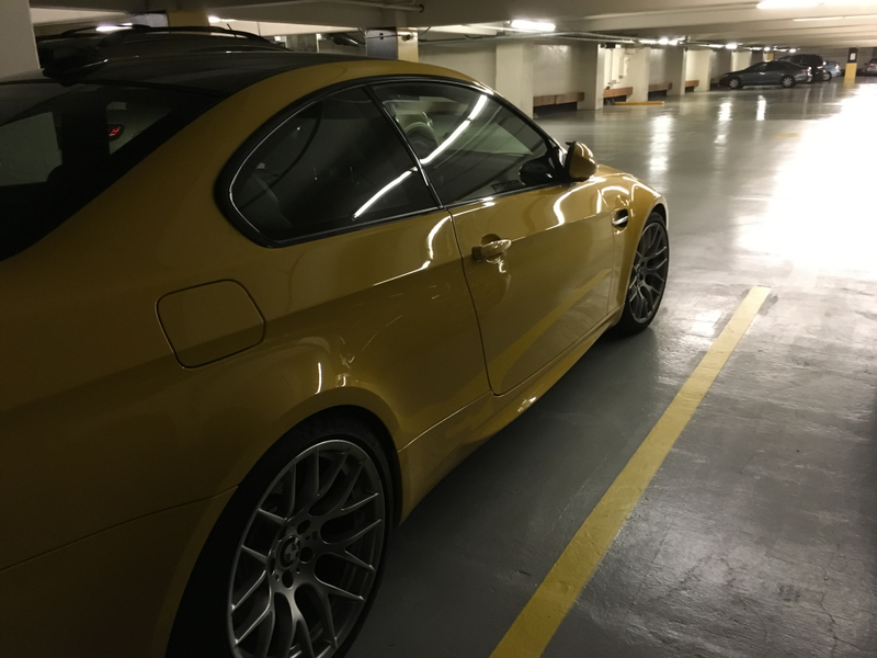Illustration for article titled Dakar Yellow E92 M3
